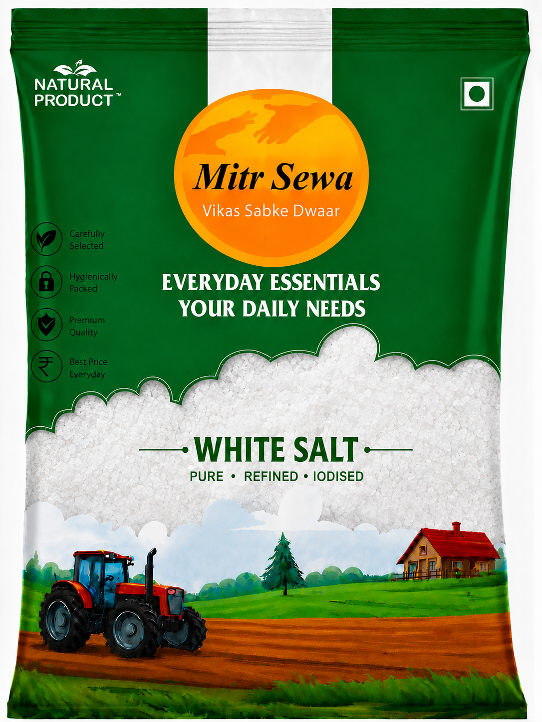 white salt